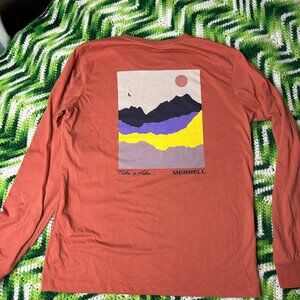 merrell rust take a hike longsleeve
